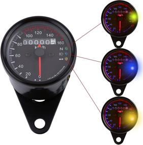 img 2 attached to Motorcycle Speedometer Keenso Universal Indicator