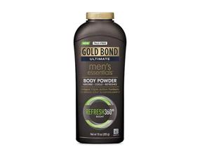 img 1 attached to 🧴 Gold Bond Ultimate Men's Essentials Refresh 360 Body Powder, 10 Oz (Pack of 2) by Gold Bond