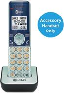 📞 at&t cl80121 cordless handset - blue/silver | compatible with cl81101, cl81201, cl81211, cl81301, cl82101, cl82201, cl82301, cl82311, cl82351, cl82401, cl82451, cl82501, or cl82601 logo