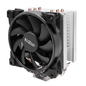 img 4 attached to 🌙 Pccooler GI-X3 CPU Air Cooler серии Moonlight с бесшумным процессорным вентилятором SilentPro PWM 120 мм, белая рамка LED, 3 тепловые трубки с прямым контактом для Intel Core i7/i5/i3, серии AMD - компьютерный корпус ПК