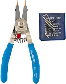 img 1 attached to 🔧 Channellock 926: Precision Snap Ring Plier with Interchangeable Tips - Made in USA