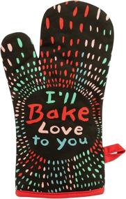 img 3 attached to 🧤 Super-Insulated Blue Q Oven Mitt: Baking Love to You with Comfy, Quilted Design - 100% Cotton, Natural-Fit Shape