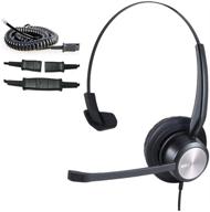 cisco corded rj9 telephone headset with noise cancelling microphone for cp-7821, 7841, 7942g, 7931g, 7940, 7941g, 7945g, 7960, 7961g, 7962g, 7965g, 7970, 7971, 7975g, 8811, 8841, 8861, 9951, and more logo