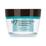 🌙 boots no7 protect & perfect night cream - 50ml (1.6 fl oz) logo