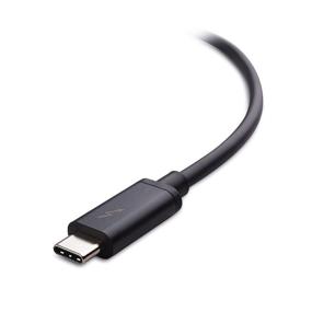 img 1 attached to 🔌 Certified Cable Matters Dual 4K 60Hz Thunderbolt 3 Dock Adapter: DisplayPort, USB 3.0, Gigabit Ethernet (Not Compatible with USB-C Ports Without Thunderbolt Logo)