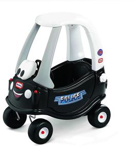 img 4 attached to 🚔 Little Tikes Coupe Patrol Ride-On: Раскройте приключение с лучшим патрульным транспортом!