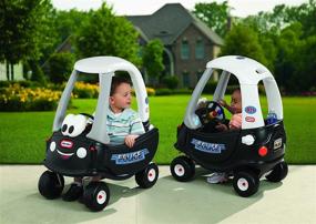 img 1 attached to 🚔 Little Tikes Coupe Patrol Ride-On: Раскройте приключение с лучшим патрульным транспортом!