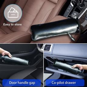 img 1 attached to 🌞 Foldable Umbrella Car Sunshade for Windshields - TATUFY Windshield Sun Shade: Easy Storage, UV & Heat Protection for Your Vehicle