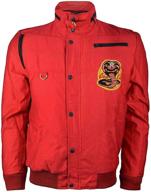 🥋 cobra kai johnny lawrence red cotton jacket - tjf karate kid logo