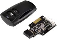 💻 enhance your pc control with the silverstone es02-usb wireless remote power/reset switch - usb 2.0 9-pin (sst-es02-usb-usa) logo
