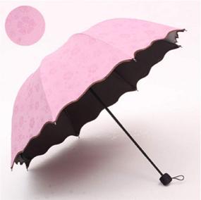 img 3 attached to ☂️ Compact Travel Umbrellas with Easy-Handled Operation