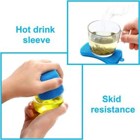 img 1 attached to Silicone Scrubber Household Cleaning Accessories Household Supplies