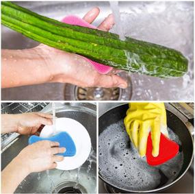 img 2 attached to Silicone Scrubber Household Cleaning Accessories Household Supplies