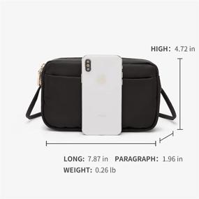 img 3 attached to 👜 Stylish Medium Crossbody Satchel Shoulder Bag: YONBEN Women's Handbags & Wallets for Fashionable Satchels