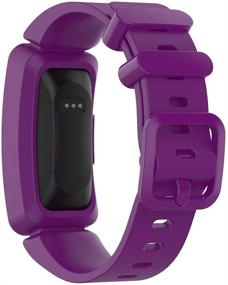 img 3 attached to Shenray Compatible With Fitbit Ace 2 Bands For Kids Boys Girls