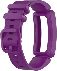 img 1 attached to Shenray Compatible With Fitbit Ace 2 Bands For Kids Boys Girls