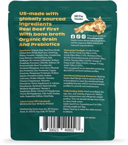 img 2 attached to 🐱 Nacho Wet Cat Food - Cuts in Gravy: Grass-Fed Grain Finished Beef Recipe with Bone Broth, Extra Hydration - (24) 3 oz. Pouches
