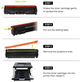 img 3 attached to 🖨️ SMARTOMNI 045H Compatible Toner Cartridges for Canon 045H CRG-045H - Replacement for Color ImageCLASS MF634Cdw MF632Cdw LBP612Cdw LBP611 MF633Cdw LBP613Cdw - 4 Pack