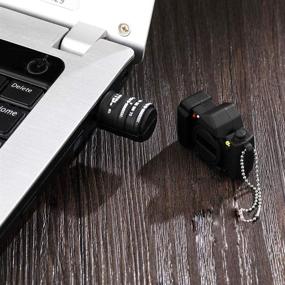 img 1 attached to GARRULAX USB Flash Drive: 16GB Mini Camera USB2.0 Memory Stick for Data Storage