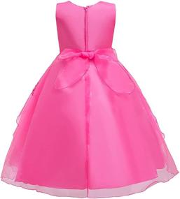 img 2 attached to 👗 Girls' Clothing: Shiny Toddler Birthday Petticoat with Embroidery