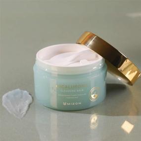 img 2 attached to 🧼 Mizon Cicaluronic Cleansing Balm: Makeup Remover with Cica and Hyaluronic Acid | 2.7 fl oz