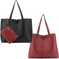 👜 scarleton reversible handbag: stylish crossbody and shoulder bag for women with wallet logo