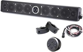 img 1 attached to 🔊 PowerBass XL-800 Marine Certified Amplified Power Sports Soundbar with Bluetooth, Clamps, and Remote Control