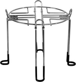 img 1 attached to 🚰 YLOVAN Stainless Steel Water Filter Stand - Non-Skid Countertop Stand for Medium Gravity Fed Filters - 8-inch Height Increase