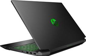 img 2 attached to 💻 HP Pavilion 15.6" Gaming Laptop with AMD Ryzen 5, 8GB Memory, NVIDIA GeForce GTX 1650, 256GB SSD, in Shadow Black