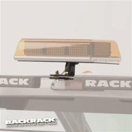 🚚 backrack 91002rec truck bed headache rack with light bracket - universal fit, 16"x7", black logo