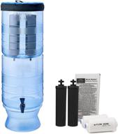 💧 powerful berkey light black filters: eliminate fluoride effectively logo