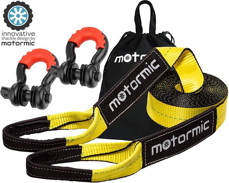 motormic tow strap recovery kit logo