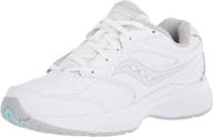 saucony integrity walker white 8medium women's shoes and athletic: top quality and performance for active women logo