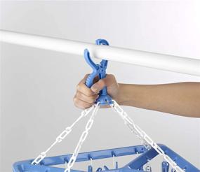 img 2 attached to 👚 Dry Clothes Faster with the Whitmor Clip and Drip Hanger - Hanging Drying Rack - 26 Clips!