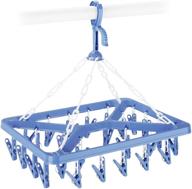 👚 dry clothes faster with the whitmor clip and drip hanger - hanging drying rack - 26 clips! логотип