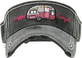 img 3 attached to H 201 HC70 Distressed Ponytail Visor Patch Outdoor Recreation and Outdoor Clothing