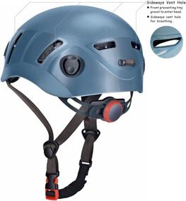 img 3 attached to Optimized Adult Hiking Climbing Caving Work Helmet by Tontron