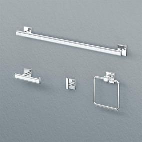 img 1 attached to 🧥 Gatco 4055 Elevate Robe Hook: Chrome Single Hook for Convenient Hanging