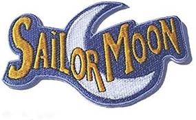 img 4 attached to Sailor Moon Logo Patch - Embroidered Iron-on Badge Applique for Costume, Magic, Retro Cosplay - DIY Friendly