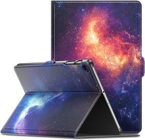 img 4 attached to Infiland Samsung Galaxy Tab A 10.1 2019 Case: Premium Stand Cover for SM-T510/SM-T515 2019 Release Tablet