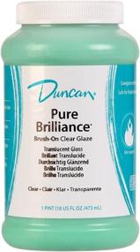 img 1 attached to Duncan Brilliance Clear Glaze Brush Crafting: Unleash Your Artistic Brilliance!