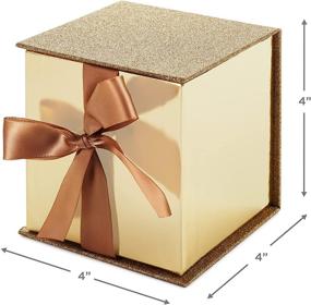 img 2 attached to Shimmering Sophistication: Hallmark Signature Small Gift Glitter - The Perfect Sparkling Surprise