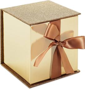 img 4 attached to Shimmering Sophistication: Hallmark Signature Small Gift Glitter - The Perfect Sparkling Surprise
