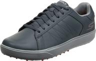 мужская спортивная обувь skechers golf drive charcoal для мужчин логотип