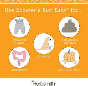 img 3 attached to 💩 Herbsmith Scooter’s Butt Bars: Powerful Digestive Aid with Pumpkin Fiber for Dogs!