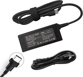 img 4 attached to 45W зарядное устройство USB-C для ноутбука HP Chromebook 2-го поколения AST MTK C340 s330 S340 и Lenovo ThinkPad T480 T580s