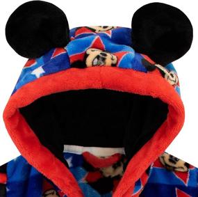 img 1 attached to 🐭 Cozy Disney Boys' Mickey Mouse Robe: A Magical Comfort for Little Ones