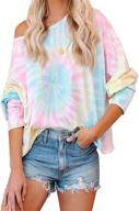 famulily women tie dye long sleeve tshirt sleeve tops summer clothing outdoor recreation in hiking & outdoor recreation clothing logo