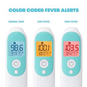 img 2 attached to 🌡️ Infrared Thermometer for Babies, Toddlers, and Adults - 3-in-1 Ear, Forehead, and Touchless - Including Bottle Temperature Measurement | Frida Baby