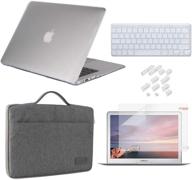 icasso macbook pro 16 inch case 2019 release model a2141 bundle 5 in 1 laptop accessories and bags, cases & sleeves logo